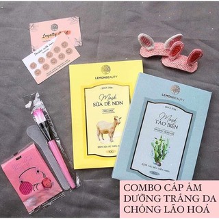 BỘT KHỔ QUA VÀ TẢO BIỂN ( Lemonmask handmade )