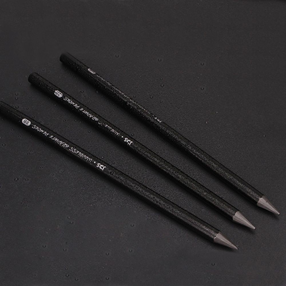 Bút chì than carbon không gỗ dùng trong phát họa vẽ tranh