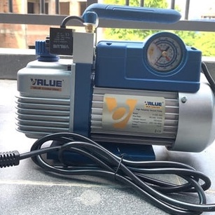 Máy hút chân không Value V- i125- R32 loại 3.0 CFM Kèm đồng hồ hiển thị báo áp và rơ le tự ngắt