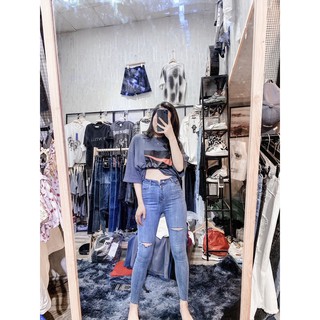 Jean bó xanh nhạt m03
