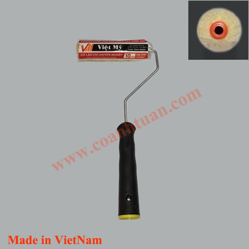Rulo lăn sơn nhỏ 1 tấc