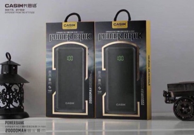 Cáp sạc điện thoại , pin sạc dự phòng 20000mah chuẩn hãng casim , chất lượng cao , sạc dự phòng xiaomi 16000mah đủ màu