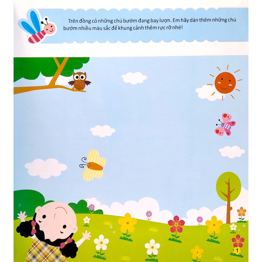 Sách Sticker Bóc Dán Thông Minh - Phát Triển Chỉ Số Cảm Xúc - EQ - Tập 1