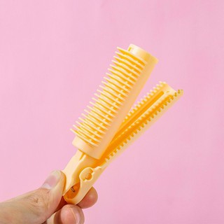Lô uốn tóc có kẹp giữ nếp tóc cố định