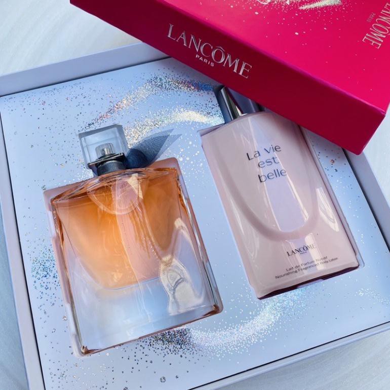 Set Nước hoa Nữ LANCOME La Vie Est Belle 100ml kèm dưỡng thể 200ml