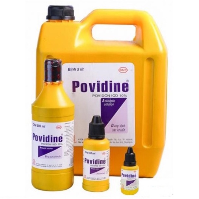 Dung dịch sát khuẩn Povidine 10% (chai 500ml)
