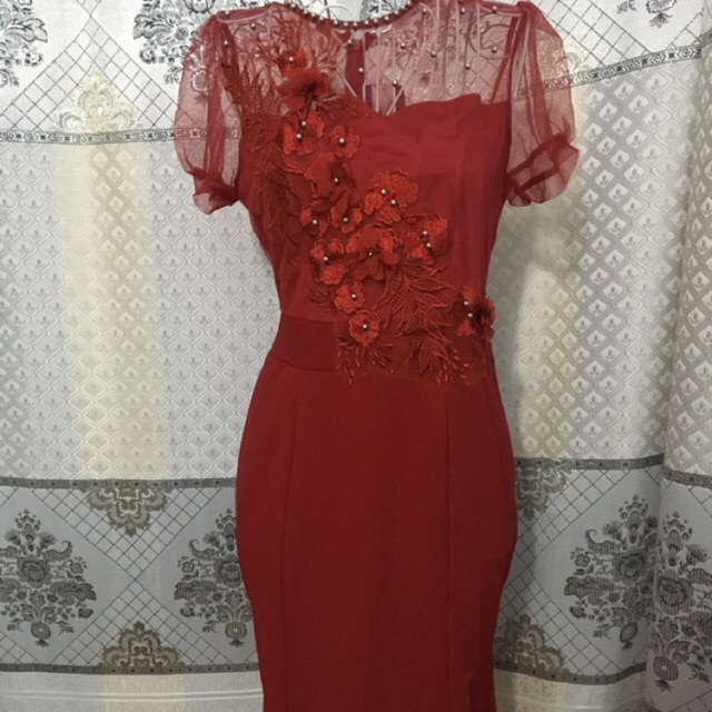 đầm body đuôi cá