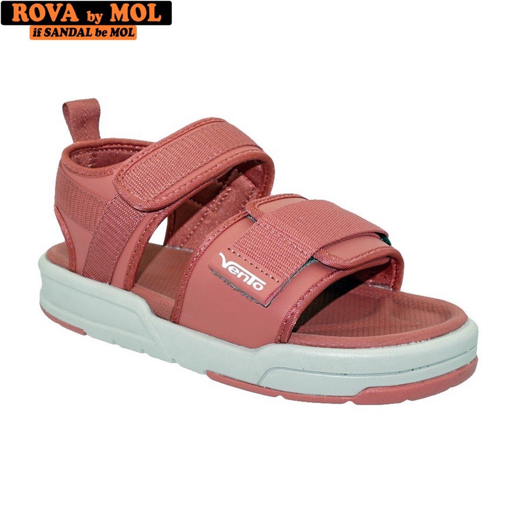 Giày sandal Vento nữ 2 quai ngang bảng to có quai hậu cố định mang đi học đi biển du lịch NV10026P