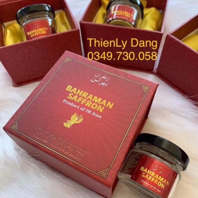 1g Saffron THƯỢNG HẠNG-nhuỵ hoa nghệ tây Super Negin