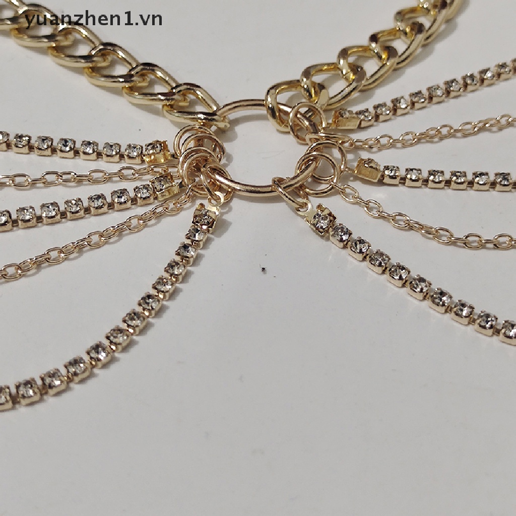 ZHEN Sexy Waist Chain Belt Belly Body Chain Jewelry For Women Party Accessories VN