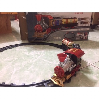 - Đồ chơi đường ray xe lửa tàu hỏa Thomas , classic ( classic có khói)