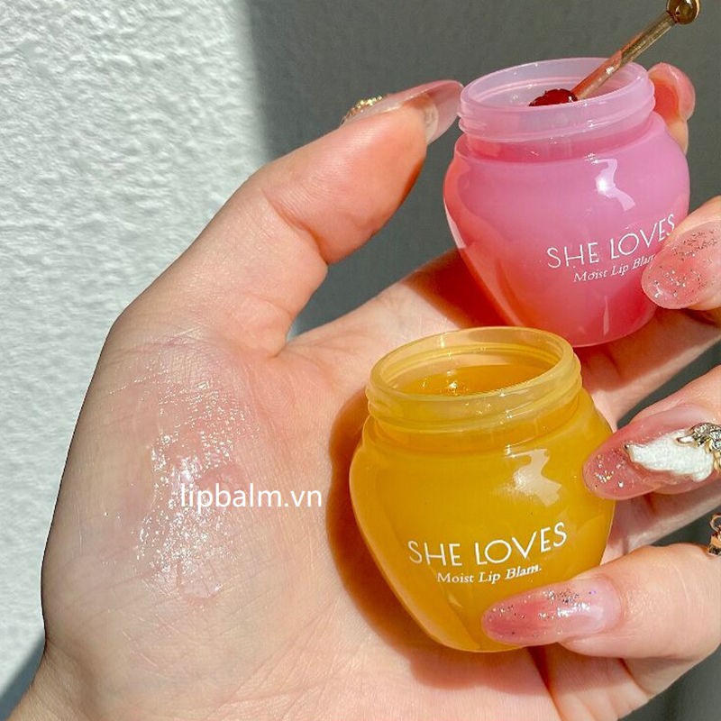 [Hàng mới về] SHE LOVES Sakura Honey Moisturizing Lip Mask Dưỡng ẩm lâu dài