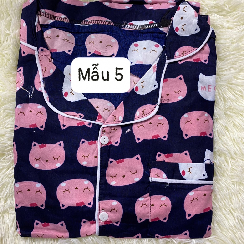 Bộ đồ bầu và sau sinh PIJAMA - Đồ bộ bầu  BPJM930 (Có khóa hoặc túi ngực như hình)