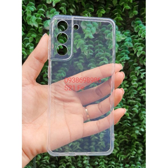 Ốp lưng case dẻo Gor trong mỏng Samsung Galaxy S21 Fe không ố vàng bảo vệ camera