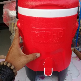 Phích nước đá cafe phố 10l
