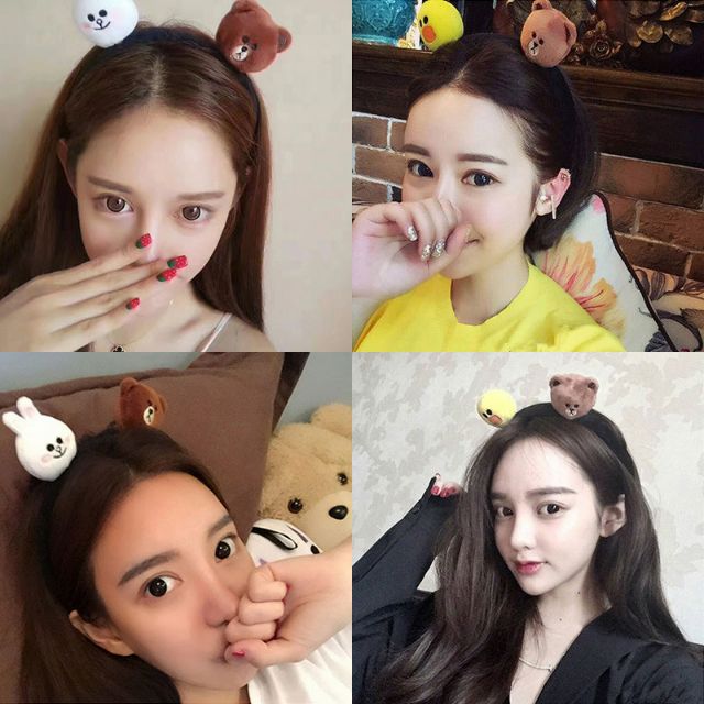 CÀI TÓC, BĂNG ĐÔ THÚ CƯNG HEO ẾCH GẤU RỬA MẶT TRANG ĐIỂM CUTE HOT