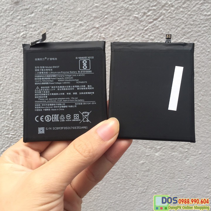 Thay pin dung lượng cao xiaomi mi8 pro 4000 mah, pin điện thoại xiaomi mi 8 pro bm3f