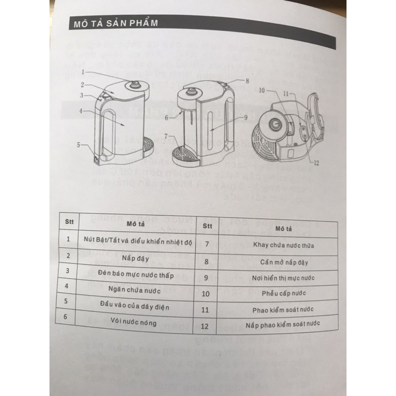 Bình đun siêu tốc 3s