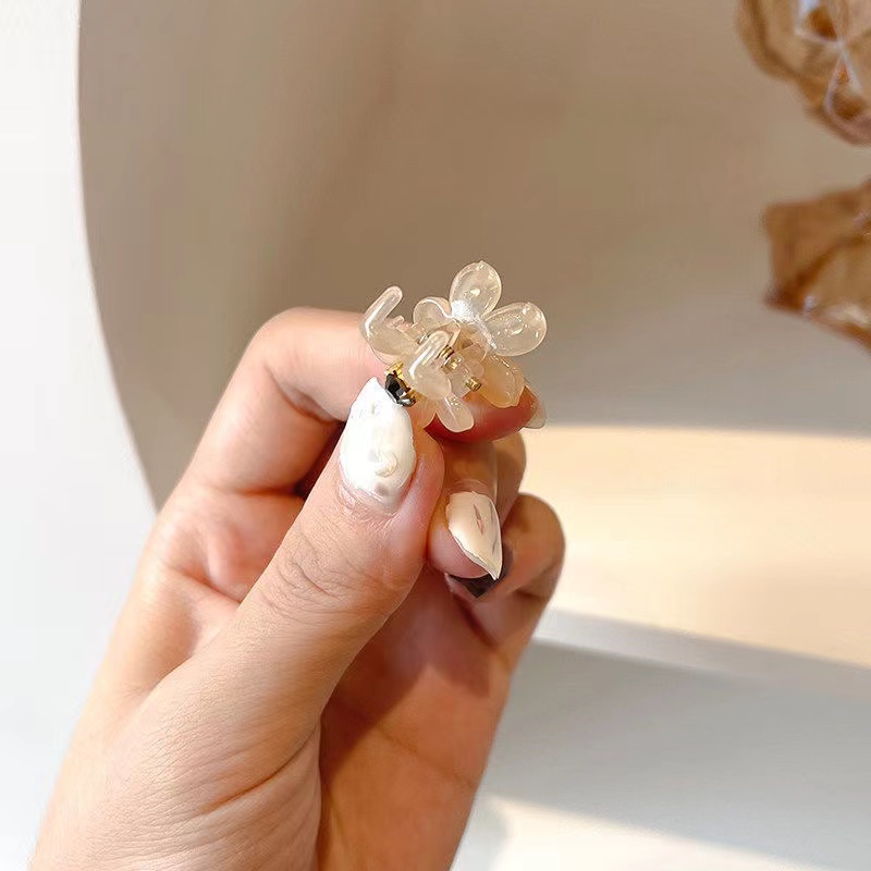 Kẹp Tóc Nhỏ Hình Hoa Thời Trang Hàn Quốc Cho Nữ