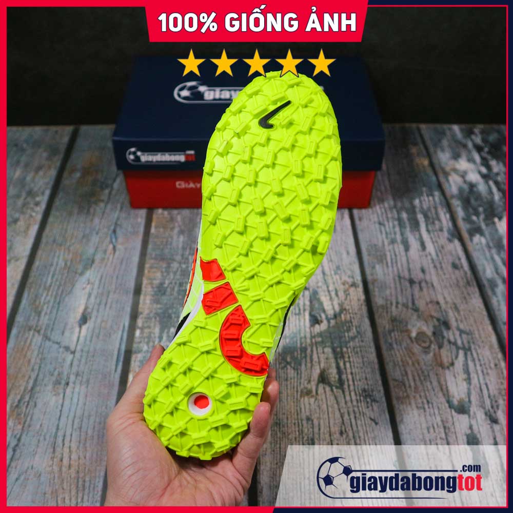 Giày Đá Bóng Mercurial Vapor 14 Pro TF | Đế giày có đệm êm ái, Chất da vải mềm nhẹ, Có vân nổi bám bóng