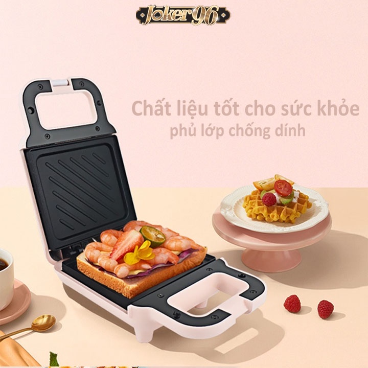 Máy Kẹp Nướng Bánh Mì/Mỳ Sandwich Đa Năng- Máy Làm Bánh Waffle - Làm Đồ Ăn Sáng