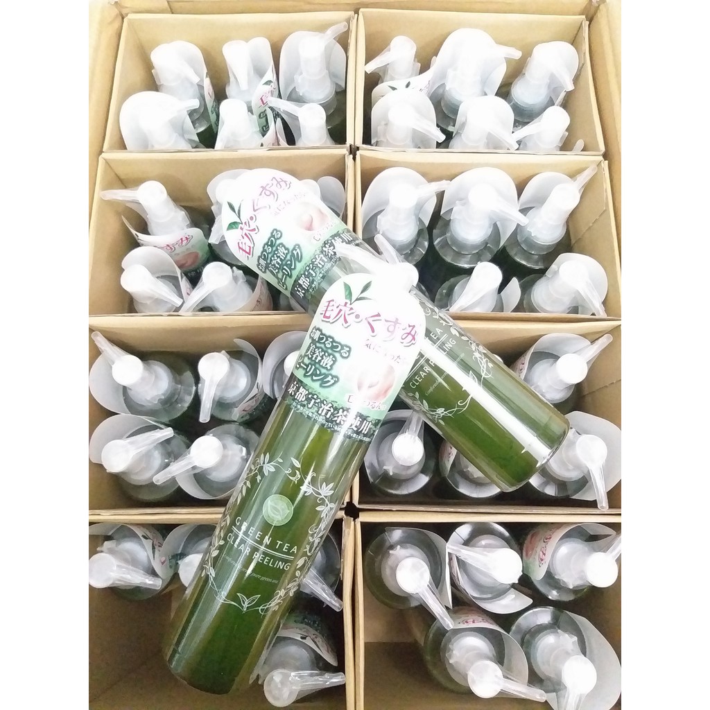 TẨY DA CHẾT TRÀ XANH GREEN TEA CLEAR PEELING