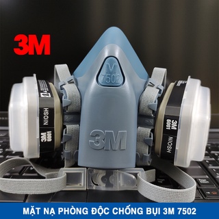 Mặt nạ phòng độc chống bụi 3m 7502