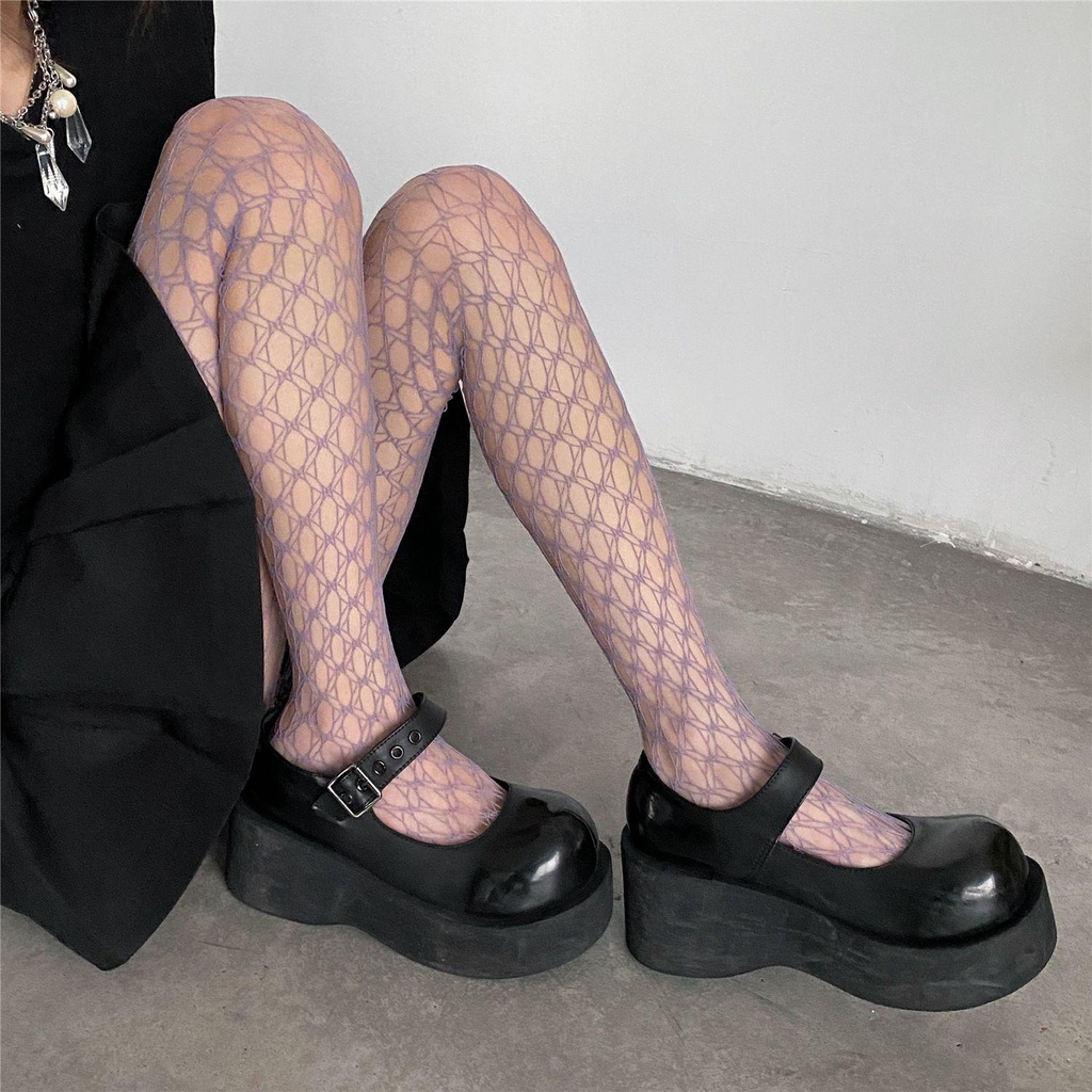 Quần Tất Lưới Thoáng Khí Nhiều Màu Sắc Phong Cách Lolita VANES1 Cho Nữ