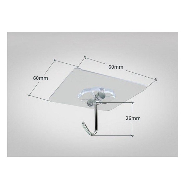 COMBO 5 móc treo đồ dán tường siêu dính