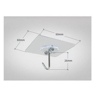 COMBO 5 móc treo đồ dán tường siêu dính
