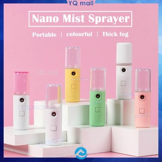 🔥Hàng sẵn sàng🔥MÁY PHUN SƯƠNG XÔNG MẶT Mini，Máy làm ẩm mặt Máy xông hơi mặt có thể sạc lại Beauty