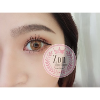 Lens Nâu Vàng ( giãn 14mm + 15mm )