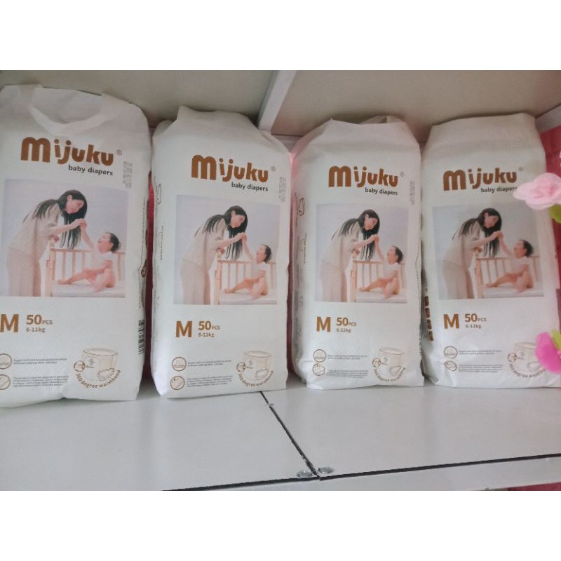 Combo 50 miếng bỉm quần Mijuku đủ size