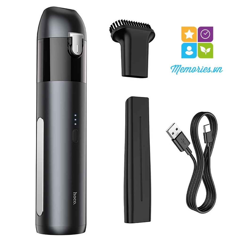 Máy hút bụi cầm tay Baseus A1 / Hoco S20/PH16 chính hãng, cao cấp mạnh mẽ - Làm sạch xe ô tô, bàn ghế, máy ảnh, máy tính