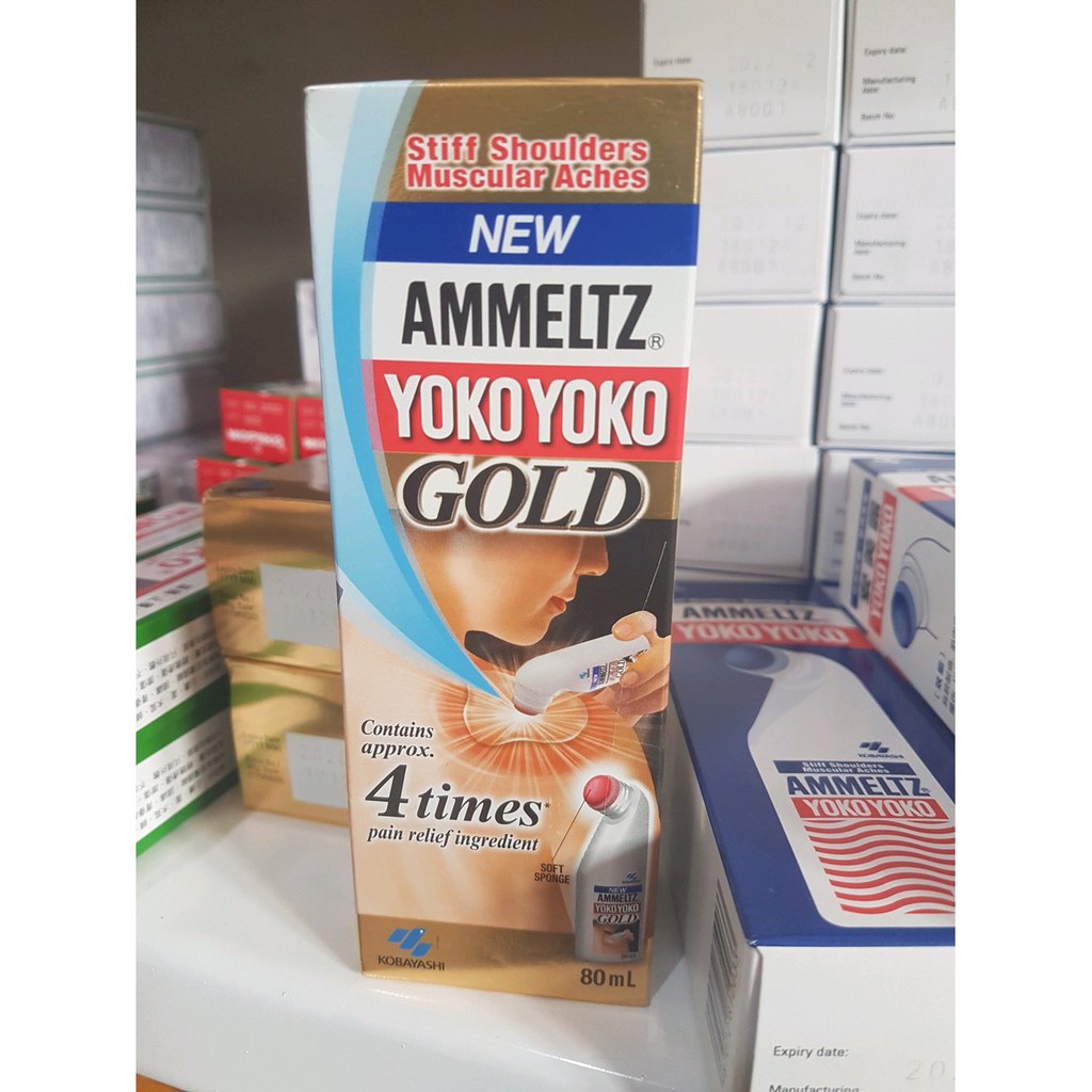 Dầu Nóng Xoa Bóp Ammeltz YokoYoko Gold