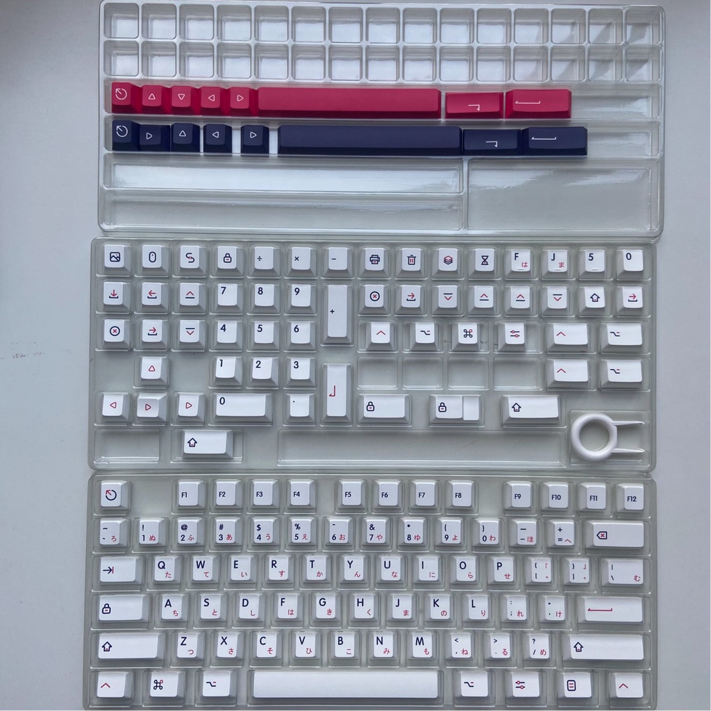 Set Keycap Kon Momo 140 Nút Cho Bàn Phím Cơ -  Pbt Dyesub