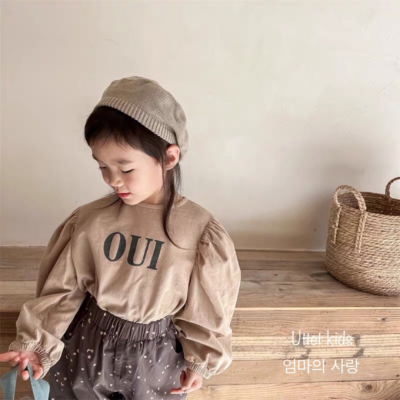 ÁO KIỂU TAY PHỒNG OUI DÀNH CHO BÉ GÁI VÀ BÉ TRAI SIZE 80 ĐẾN 120