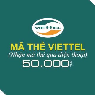 Thẻ viettel 50.000
