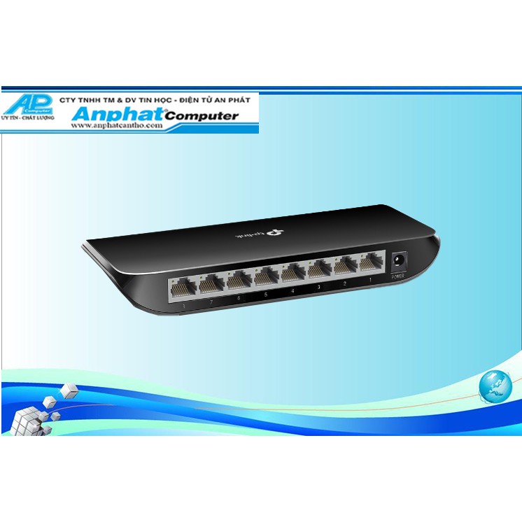 Switch 8 port Gigabit TP-Link TL-SG1008D - Hàng Chính Hãng - Bảo hành 24 tháng