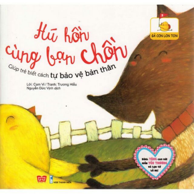 Sách - Gà con lon ton (Hú hồn cùng bạn chồn) - 20k