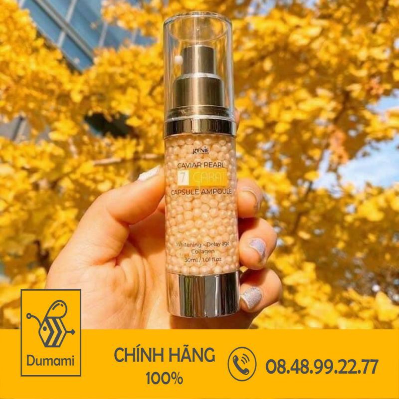 Tinh chất Trứng cá tầm Ngọc trai - Genie Caviar Pearl Ampoule 30ml