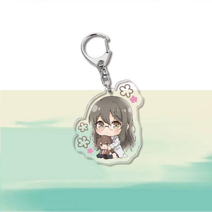 (NGỒI) Móc khóa IN HÌNH Hội chứng tuổi thanh xuân Bunny girl senpai mica trong acrylic anime chibi xinh xắn dễ thương