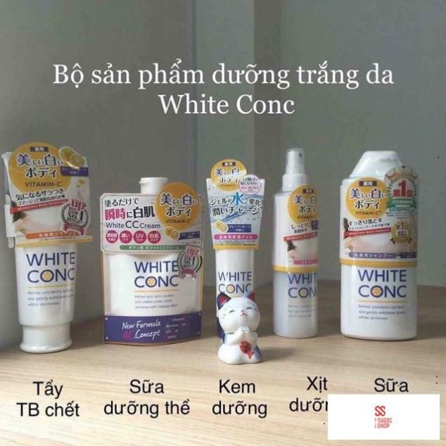 Tẩy tế bào chết toàn thân White Conc