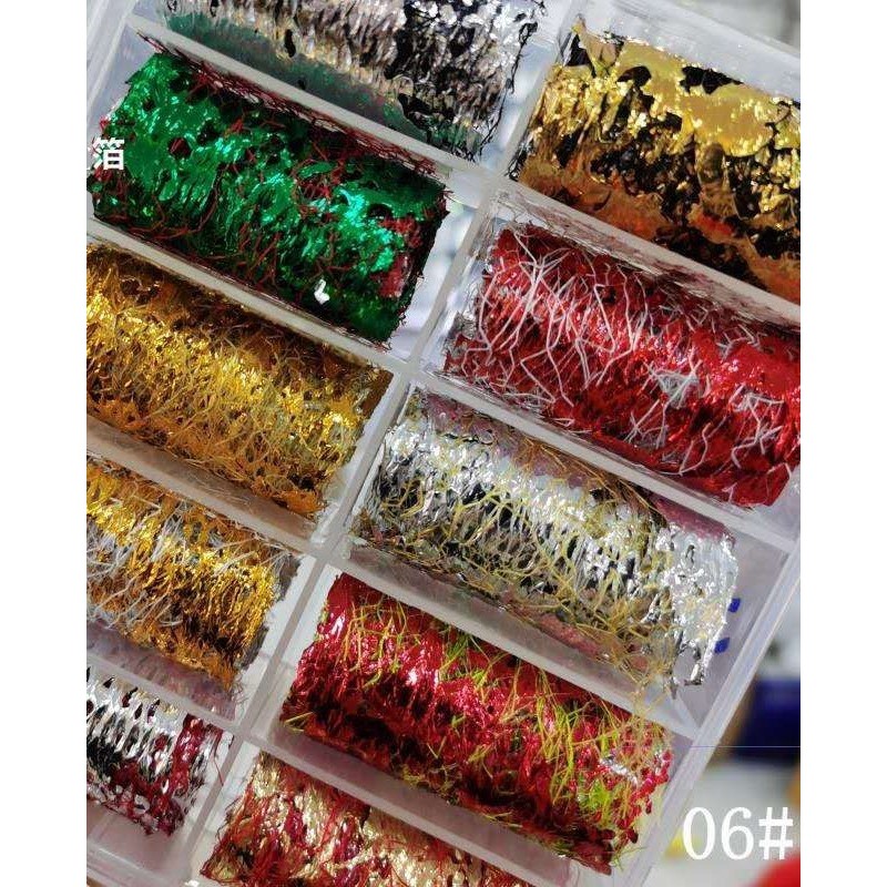 Hộp trang trí Foil ren (NA5827)