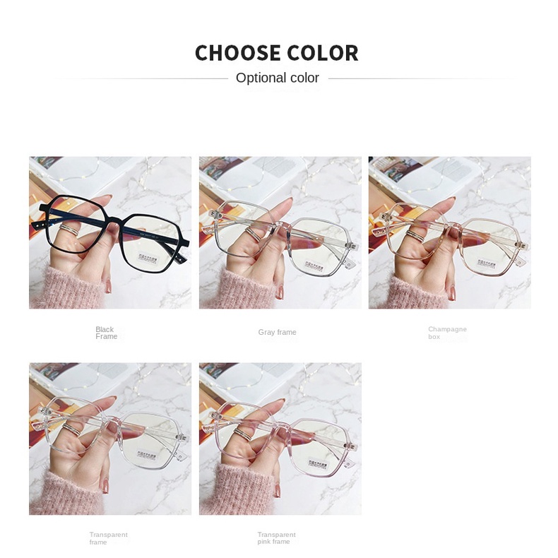 Tr Mới Kính Mát Chống Ánh Sáng Xanh Chống Bức Xạ Phong Cách Hàn Quốc Cho Học Sinh Nam / Nữ