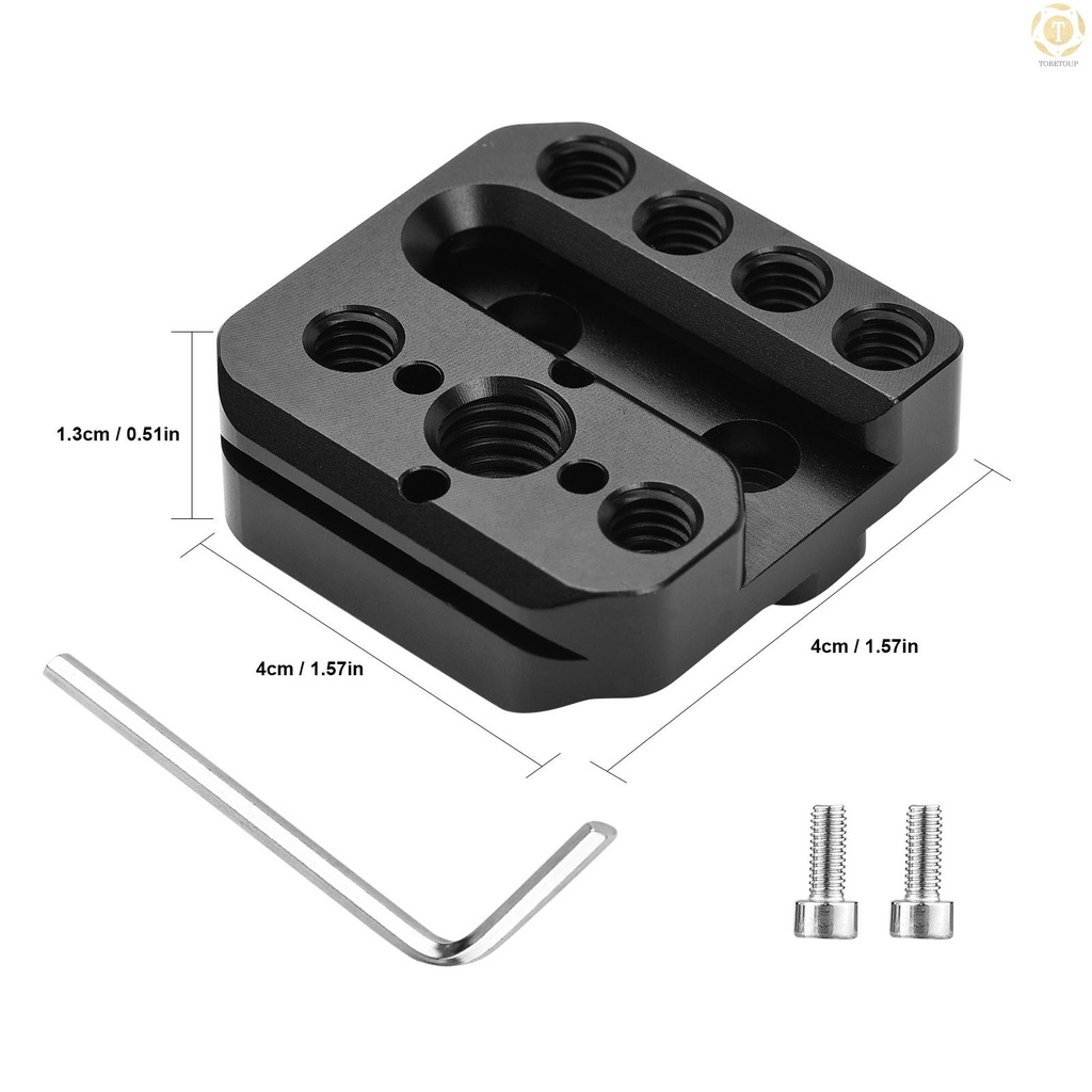 Khung Gắn Màn Hình 1 / 4 Inch Có Lỗ Vít 3 / 8 Cho Dji Ronin S Ronin Sc Gimbal