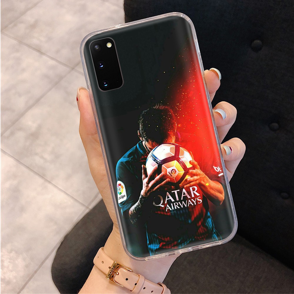 Ốp Điện Thoại Trong Suốt Hình Lionel Messi Cho iPhone 5S 8 XR 6S 11 5 6 7 Pro Max SE Plus
