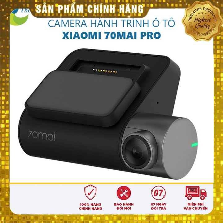 [Sale]  Camera hành trình ô tô Xiaomi 70MAI Pro - Bảo hành 12 tháng - Shop Thế giới điệ