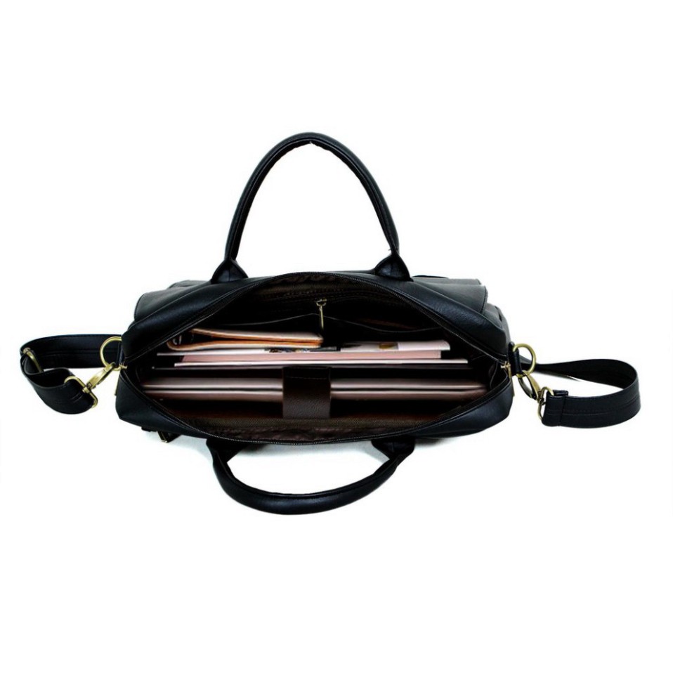 [Freeship]  Cặp da nam công sở HQ19 cao cấp - Cặp văn phòng cho nam | BigBuy360 - bigbuy360.vn