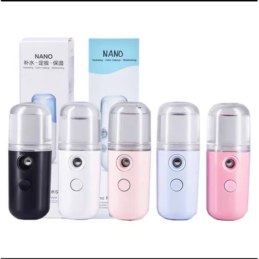 áy Phun Sương Cầm Tay Tạo Ẩm Nano , Máy Xông Mặt Mini Spa Giá Rẻ, Xông Tinh Dầu Xịt Khoáng Cấp Ẩm Chăm Sóc Da